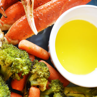Grilled Crab Legs with seasoned butter is a restaurant-quality meal at a fraction of the price. Crab legs on the grill pair perfectly with grilled veggies.