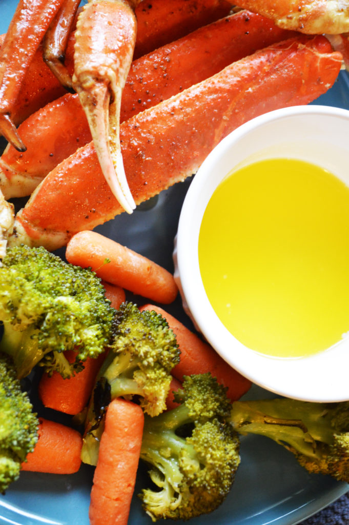 Grilled Crab Legs with seasoned butter is a restaurant-quality meal at a fraction of the price. Crab legs on the grill pair perfectly with grilled veggies.