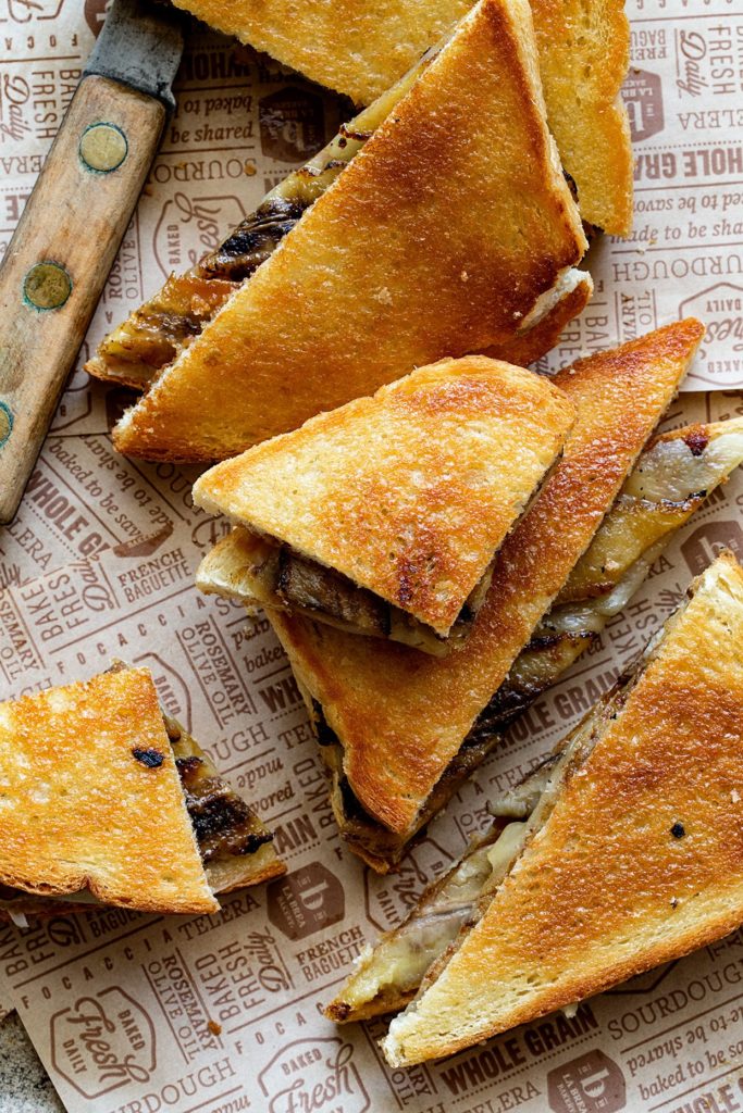 Celebrate National Grilled Cheese month with 5 Gourmet Grilled Cheese Sandwiches; these are grown-up twists on your favorite childhood sandwich.