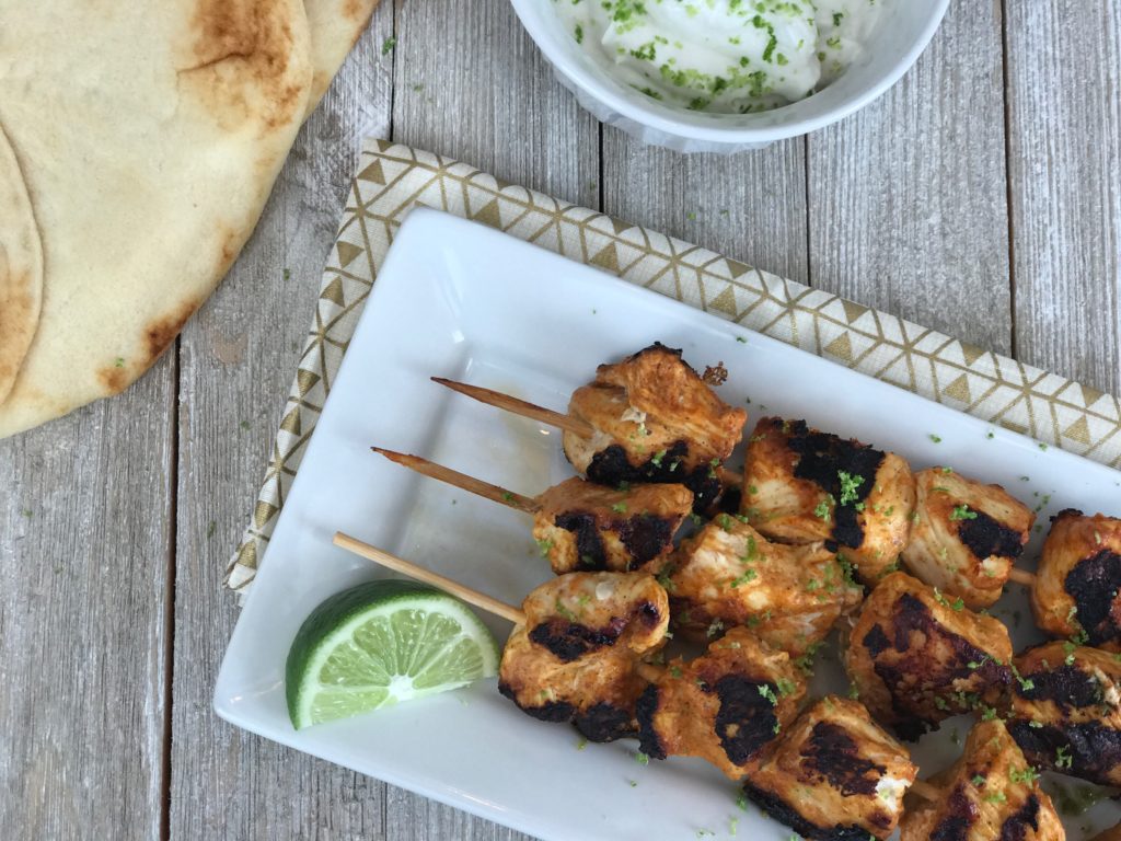If you enjoy the rich flavors of Indian cuisine, you'll love these Chicken Tikka Masala Kabobs with Lime Yogurt Sauce. They're delicious and perfect to whip up for a quick meal.