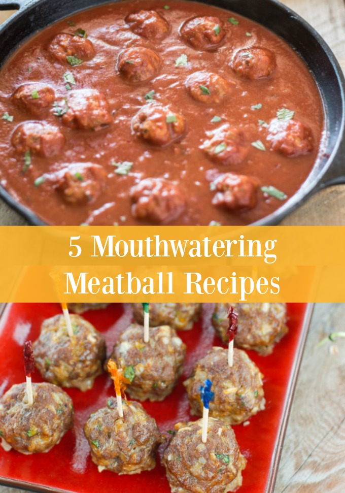 Meatballs aren't just for pasta at dinner time. Try something new when you mix up your evening meal with these five mouthwatering Meatball Recipes that are packed full of flavor.