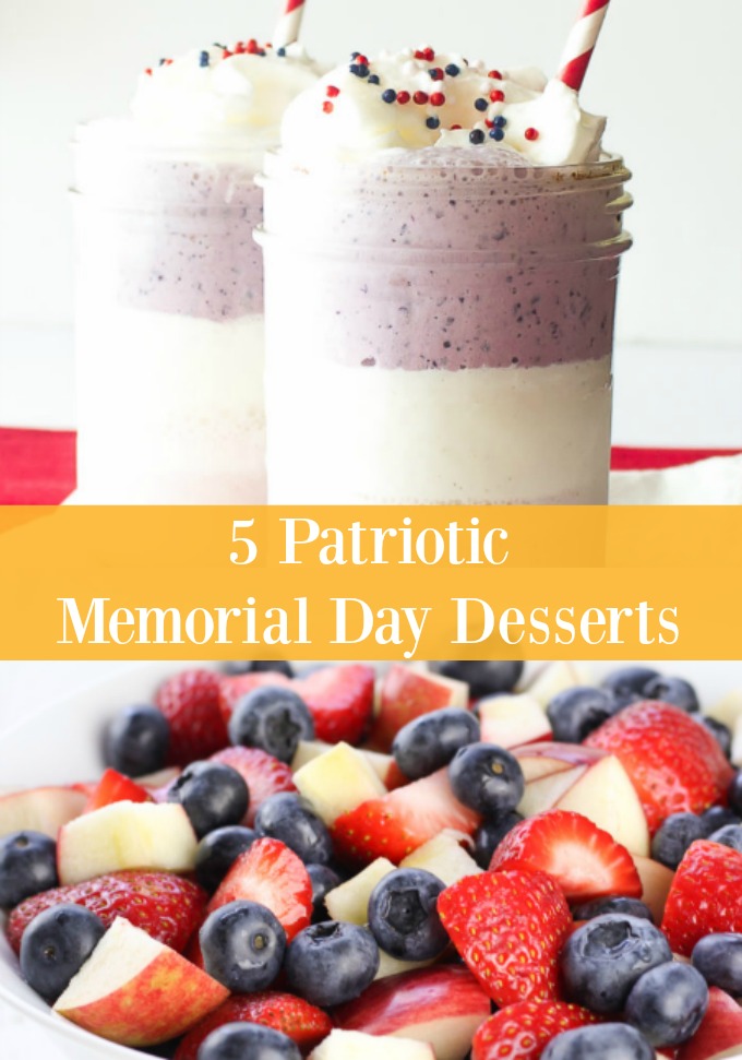 Honor our nation's heroes by making one of these five Patriotic Dessert Recipes this year. Spotlight these wonderfully festive red, white, and blue recipes to celebrate our great nation!