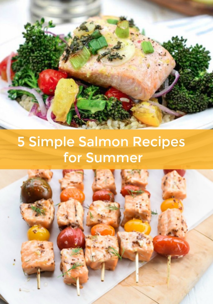 Love salmon? Incorporate plenty of bright, fresh flavors your family will adore when you make any one of these five simple, 30-Minute Salmon Meals for dinner tonight!