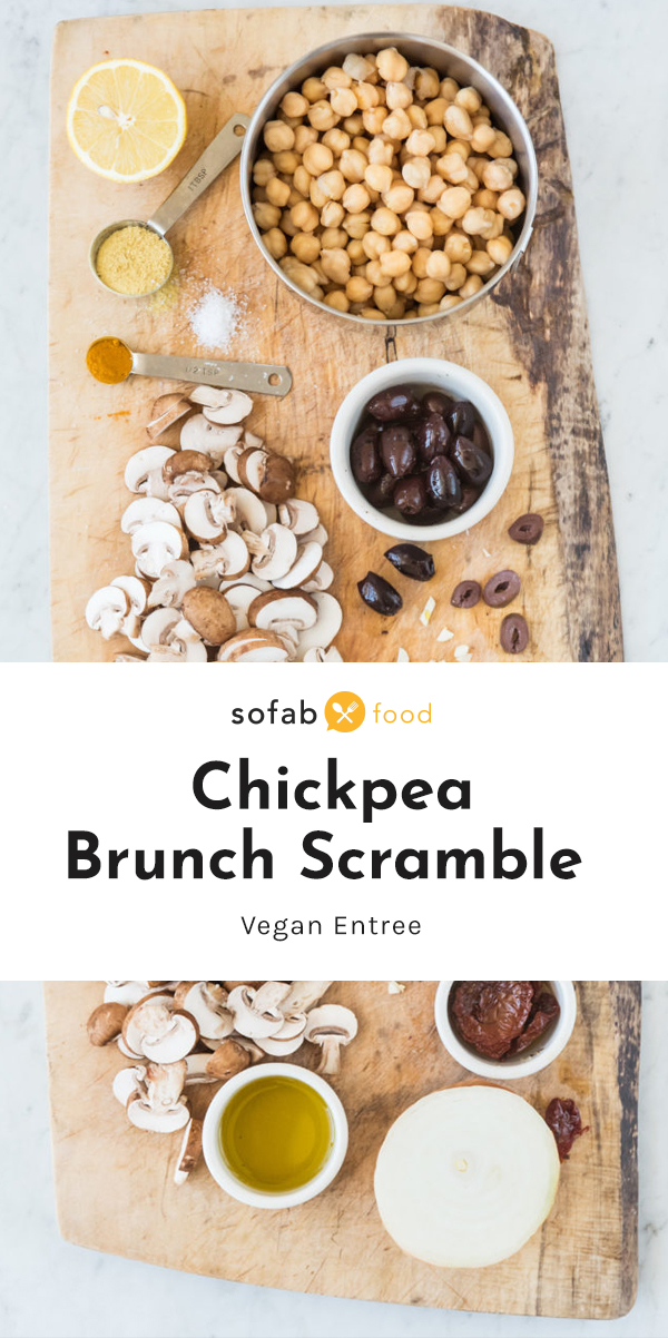 Spring and summer give us plenty of opportunities to gather for brunch. This savory Vegan Chickpea Scramble Brunch recipe is a wonderful addition to a beautiful buffet or as a stand-alone dish.