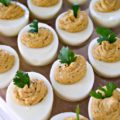 You will be the crowd favorite when you transform a perfect hard boiled egg into one of these five festive Deviled Egg Recipes this spring.