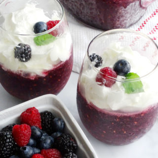 These Very Berry Wine Slushies are a fun adult twist on the fruit slushies you enjoyed as a kid. Made with fresh berries, Merlot, and frozen fruit juice, you'll be sipping on these refreshing berry wine slushies all summer long!