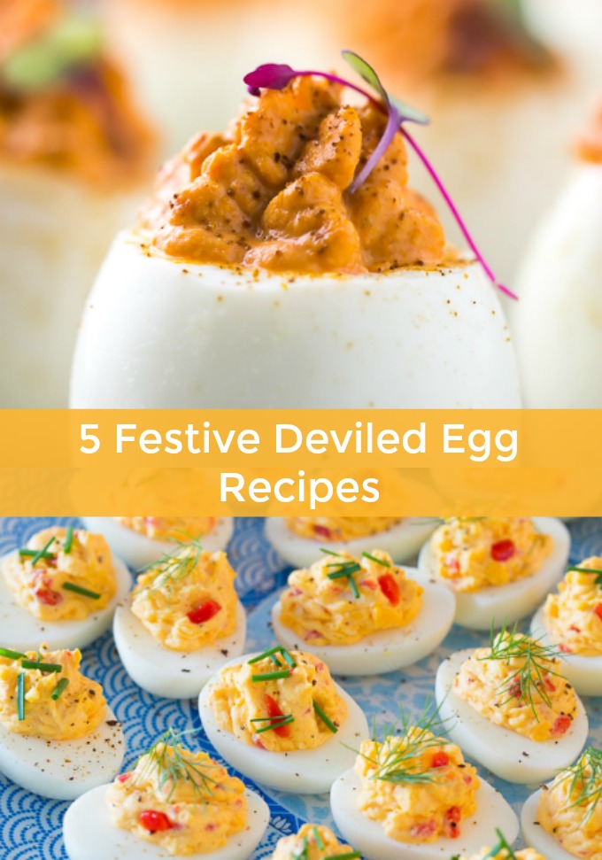 Deviled eggs are a picnic-perfect treat. You will be the crowd favorite when you transform a perfect hard boiled egg into one of these five festive Deviled Egg Recipes this spring.