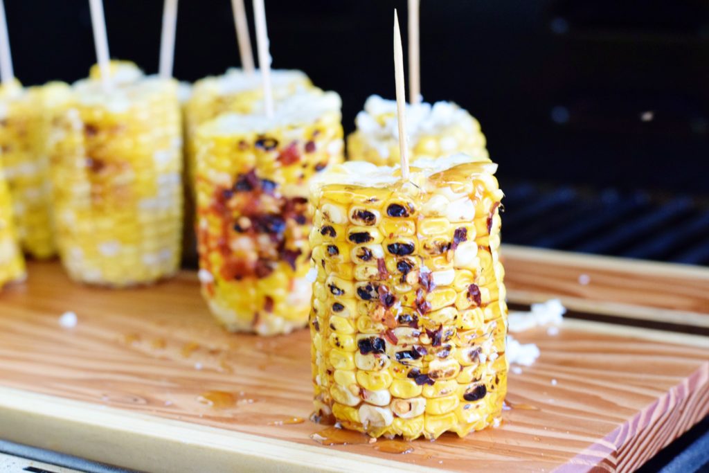 Warmer weather means gathering outdoors for parties, picnics, and summer celebrations. These Mexican Street Corn on the Cob Bites are perfect for all of your summer entertaining!