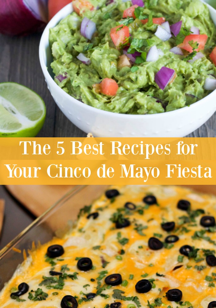 It's time to whip up our favorite Mexican Food Recipes for Cinco de Mayo, a national holiday in Mexico to celebrate the 1862 military victory at the Battle of Puebla. Upgrade your party with these recipes, guaranteed to make you the hostess with the most-ess.