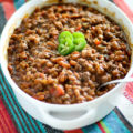 Ever been to a barbecue and the baked beans were just mediocre? Not with this easy and delicious Beefy Jalapeño Baked Beans recipe. Spotlight this tasty potluck side on the party table and it just might steal the show!