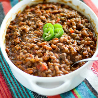 Ever been to a barbecue and the baked beans were just mediocre? Not with this easy and delicious Beefy Jalapeño Baked Beans recipe. Spotlight this tasty potluck side on the party table and it just might steal the show!