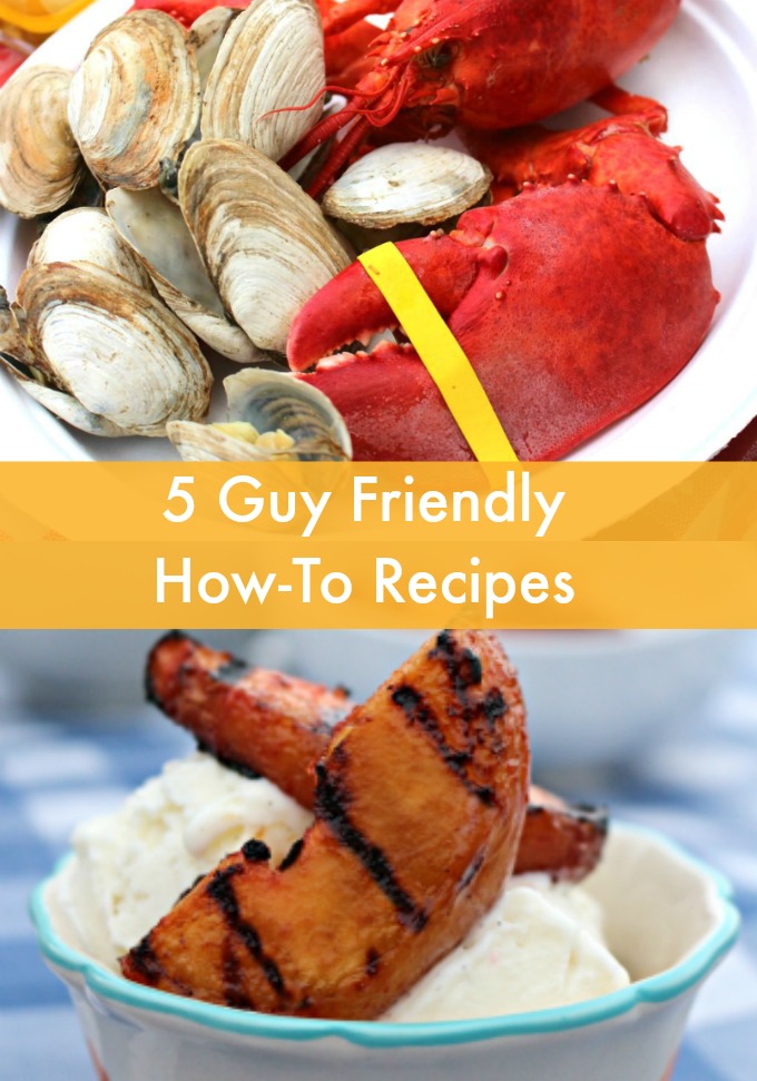Gentlemen, you will impress the important people in your life when you master these five Guy Friendly How-To Recipes created by our favorite male influencers.
