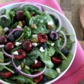 Turn your seasonal farmers market produce into this delightful Cherry Goat Cheese Spinach Salad this weekend. Fresh, tart cherries, tangy goat cheese, and salty pistachios pair together in a way guaranteed to impress even your pickiest guests.