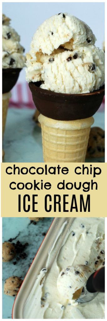 Skip the hassle of baking when you want fresh-from-the-oven cookie taste. Whip up this Cookie Dough No Churn Ice Cream recipe with chocolate chips instead.