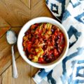 This 30-Minute Turkey Chili recipe is a protein-packed, low fat, veggie-loaded meal made in one pot making it perfect for busy weeknights! This unique chili recipe needs to make its way to your weekly meal plan.