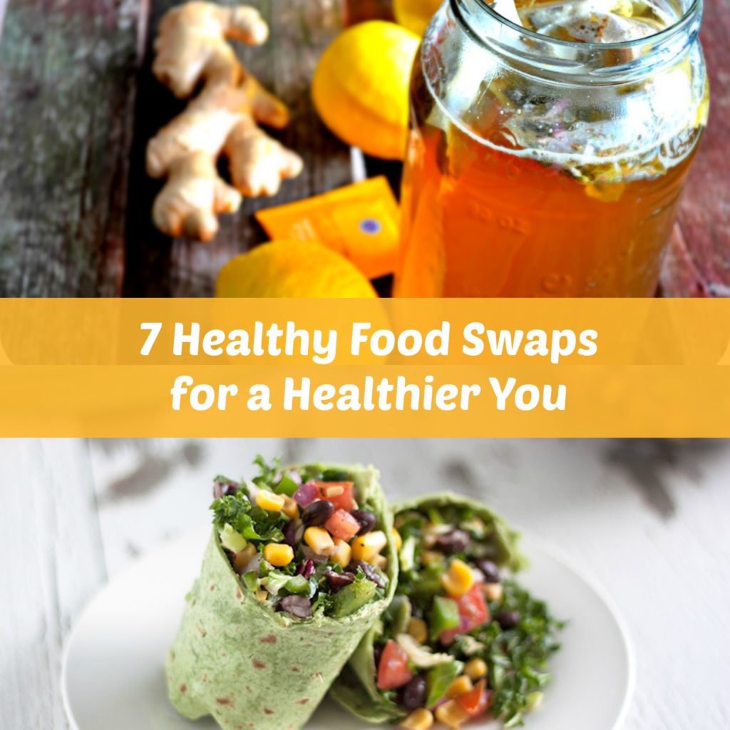 Try these seven everyday Healthy Food Swaps for a healthier you. Making small shifts in your diet can make a big difference in how you feel each day.