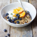 Visit your local farmers market for fresh, seasonal fruit so you can make these surprisingly simple and delightfully stunning Nutty Maple Granola Yogurt Bowls for brunch.