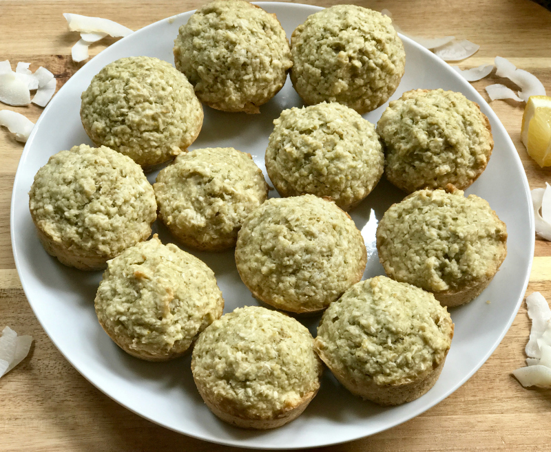 Mini Lemon Coconut Cakes by Heather McClees at The Soulful Spoon