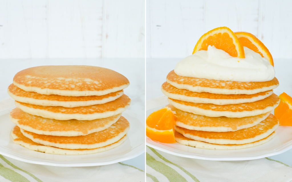 Crepe Suzette Inspired Pancakes