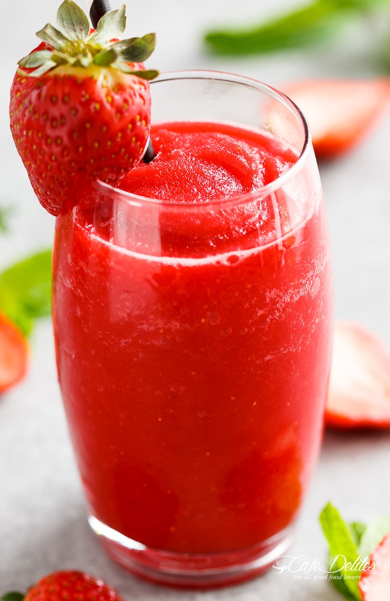 Beat the summer heat and relax poolside with friends this weekend sipping one of these five Wine Slushie Recipes made with your favorite wine and fruits.