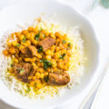 If you're looking for a comforting and wholesome meal for dinner, look no further than this Persian Split Pea Beef Stew recipe. This flavorful and easy-to-make stew is served over a bed of fluffy basmati rice for the kind of meal that warms your soul.