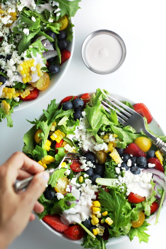 If you love arugula's peppery flavor profile then you are going to adore these five Seasonal Arugula Salad Recipes full of fresh fruits.