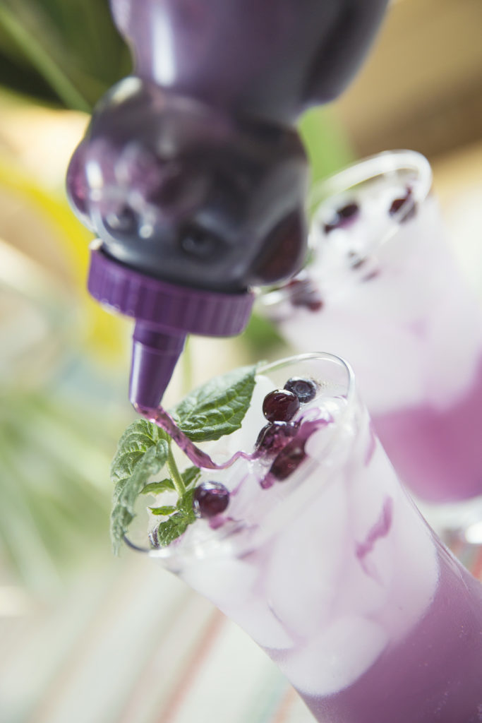You need to sip this regionally inspired Huckleberry Honey Mojito recipe full of fresh mint while you relax with friends this Labor Day weekend.