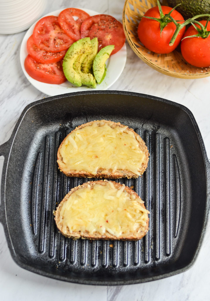 Who says grilled cheese sandwiches are just for kids? Give your childhood favorite a grownup makeover with this healthier classic. This Avocado Tomato Grilled Cheese is exactly what you need to satisfy your comfort food cravings!