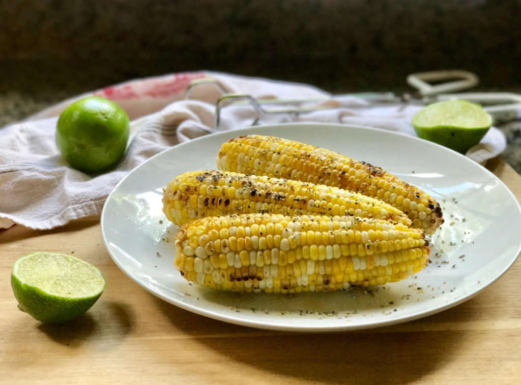 Your tastebuds will crave this Grilled Maple Lime Corn on the Cob recipe loaded with sweet and tangy flavors. This foil-wrapped grill recipe is perfect for late summer get togethers, but is also easily adapted for those times when you need to cook inside.