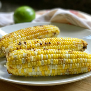 This Grilled Maple Lime Corn on the Cob recipe loaded with sweet and tangy flavors is a foil-wrapped grill recipe perfect for late summer get togethers.