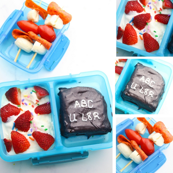 This personalized Chalkboard Brownies Recipe is just what you need to bring a smile to someone's face. It's the ultimate lunchbox treat recipe!