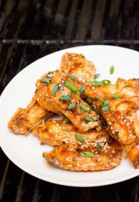 Get ready to make a mess this tailgate season with these delightfully healthier Sweet Sticky Chicken Wings Recipes. Skip the fat with fried varieties and opt for our baked and grilled favorites instead!