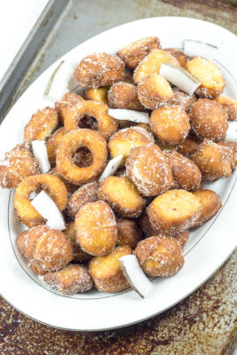 When you bite into these Mini Homemade Coconut Doughnuts your tastebuds will experience a burst of sweet flavor; perfect for breakfast, snacks, and parties!
