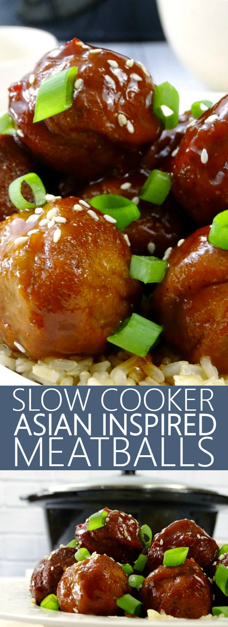 Combine the flavors of Asian cuisine with hearty meatballs in this Slow Cooker Asian-Inspired Meatballs recipe. This one-pot meal is perfect for busy weeknights when you want to mix it up for dinner!