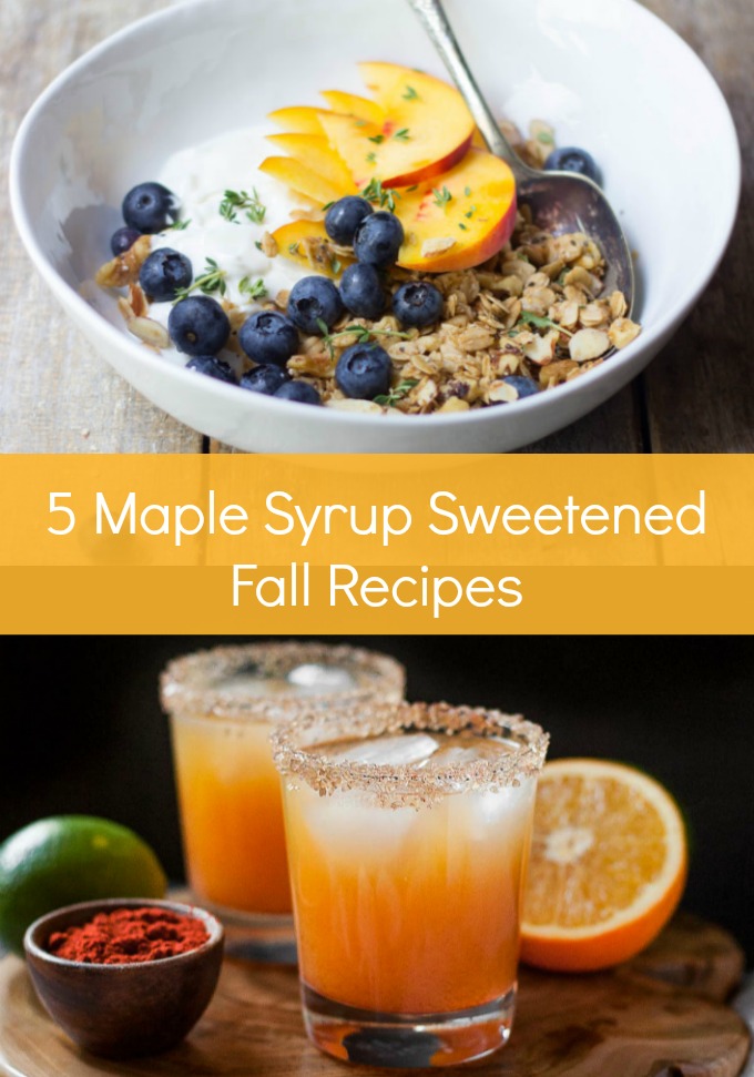 It's no secret that refined sugars can wreck your healthy eating goals! Natural sweeteners are better for your body and these five Maple Syrup Sweetened Fall Recipes have a seasonal twist you will love.