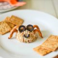 Get creative in the kitchen then get ready to dazzle your guests this fall when you serve super festive Halloween Cheese Ball Creepy Crawlers. Everyone will love these easy party appetizers!