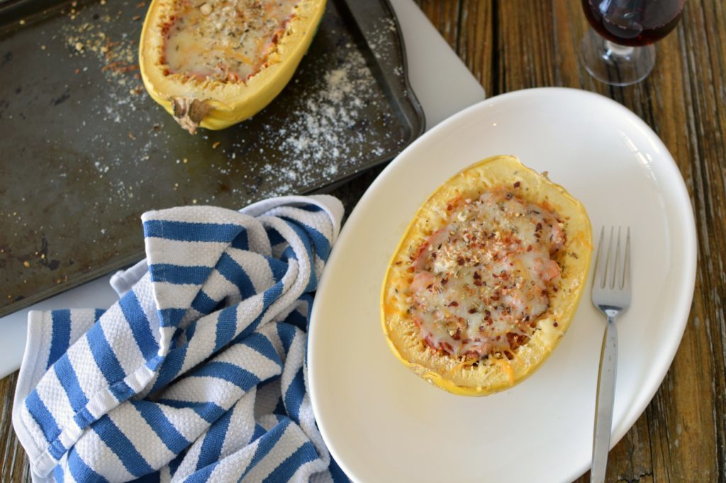 Spaghetti Squash is a great low carb addition to your weekly menu and perfect for these healthy Two Person Recipes. Who needs leftovers!