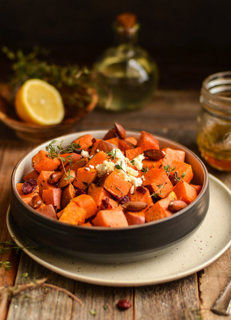  Whether you're hosting a fancy brunch or looking for a unique side dish for dinner, this 30-minute Lemon-Thyme Sweet Potato Salad is just the recipe you're looking for!