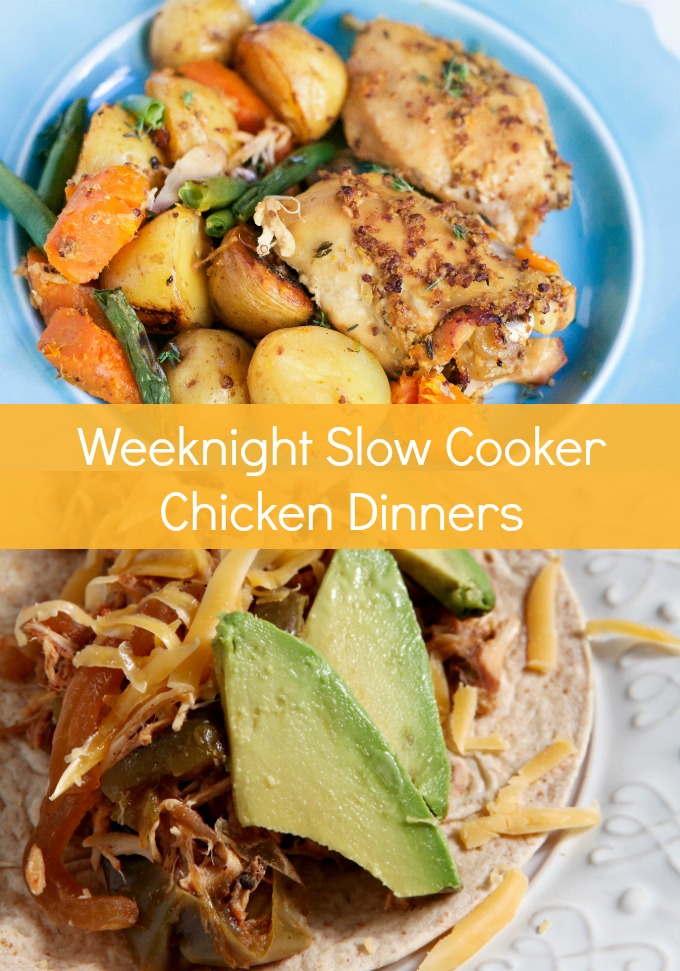 On busy weeknights, dinner is the last thing you want to worry about. These weeknight Slow Cooker Chicken Dinners are a great way to get a fulfilling meal on the table without a lot of fuss. Meal prep has never been this easy or delicious!