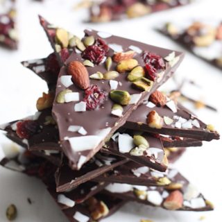 Tis almost the season for gift giving and what better way to surprise someone than with the gift of food? These five Festive Chocolate Bark recipes are perfect for gift giving or your party table!