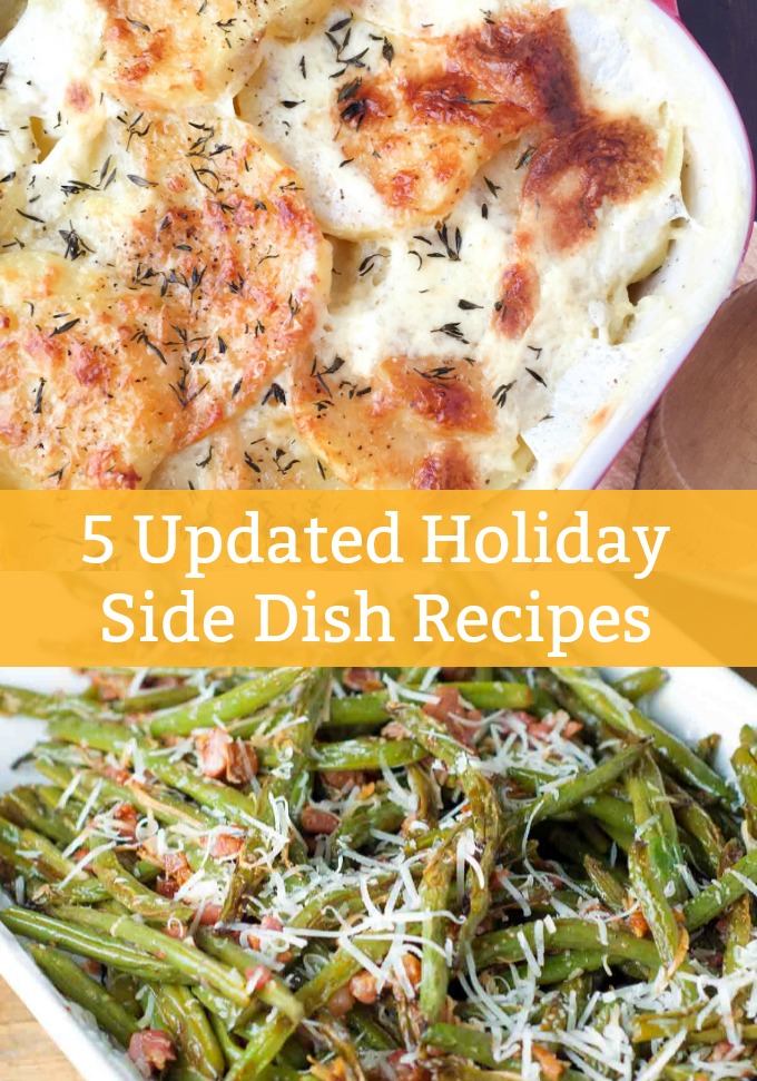Is there a holiday recipe you love, but it feels a little outdated? If so, then these five updated Holiday Side Dish Recipes are just what you need. Holiday classics with a twist!