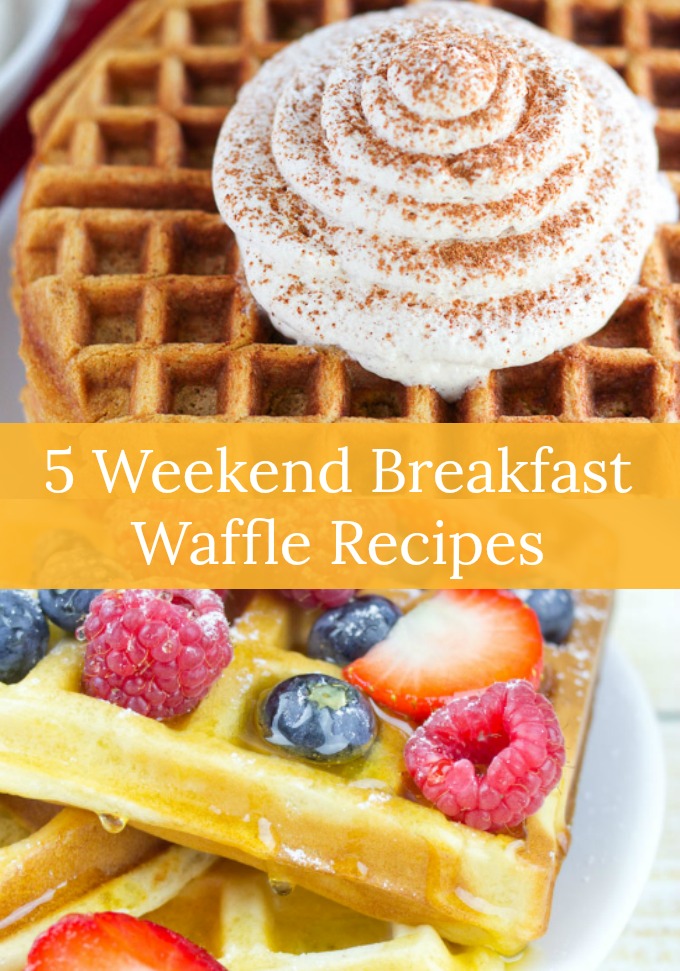 After a busy week, a weekend brunch to treat yourself is in order! These five Brunch-Worthy Waffle Recipes are exactly what you need to impress family and friends without a lot of fuss.