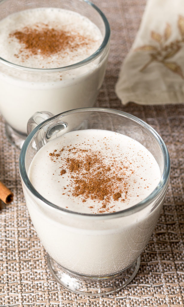 If you love to sip on eggnog during the holidays, but need a dairy-free alternative, this Puerto Rican Coquito is for you! Smooth, rich, and creamy; this Coconut Eggnog Recipe is perfect for sharing with friends.