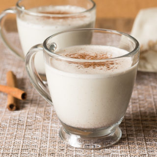 If you love to sip on eggnog during the holidays, but need a dairy-free alternative, this Puerto Rican Coquito is for you! Smooth, rich, and creamy; this Coconut Eggnog Recipe is perfect for sharing with friends.