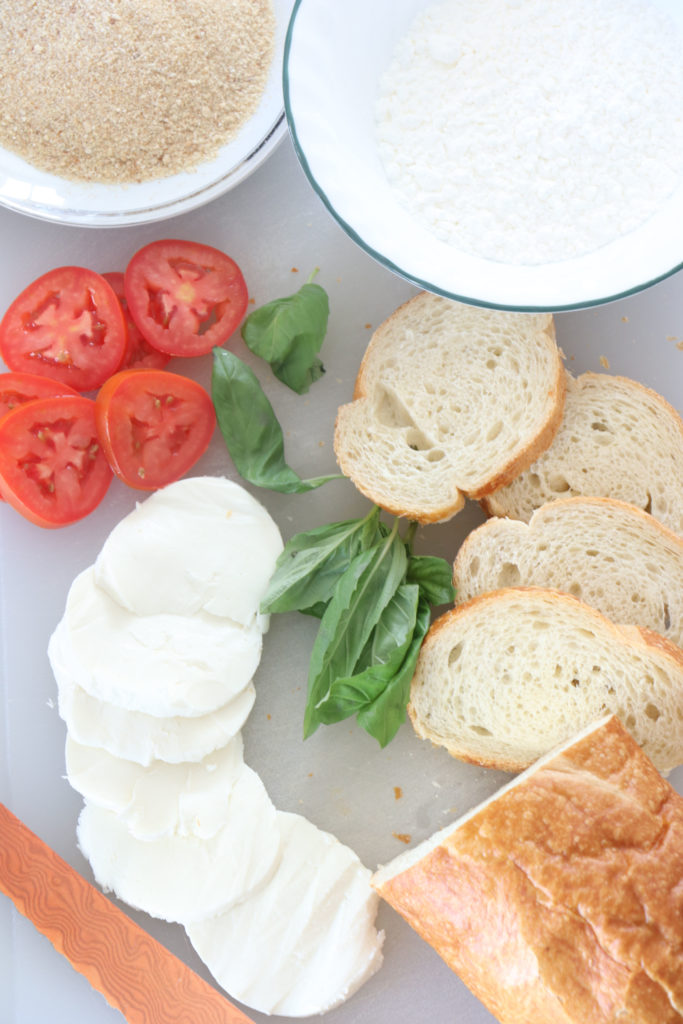 Treat yourself with this 15-Minute Fried Caprese Sandwich. This indulgent sandwich holds all of the flavors of your favorite salad fried to beautiful perfection in sour dough bread.