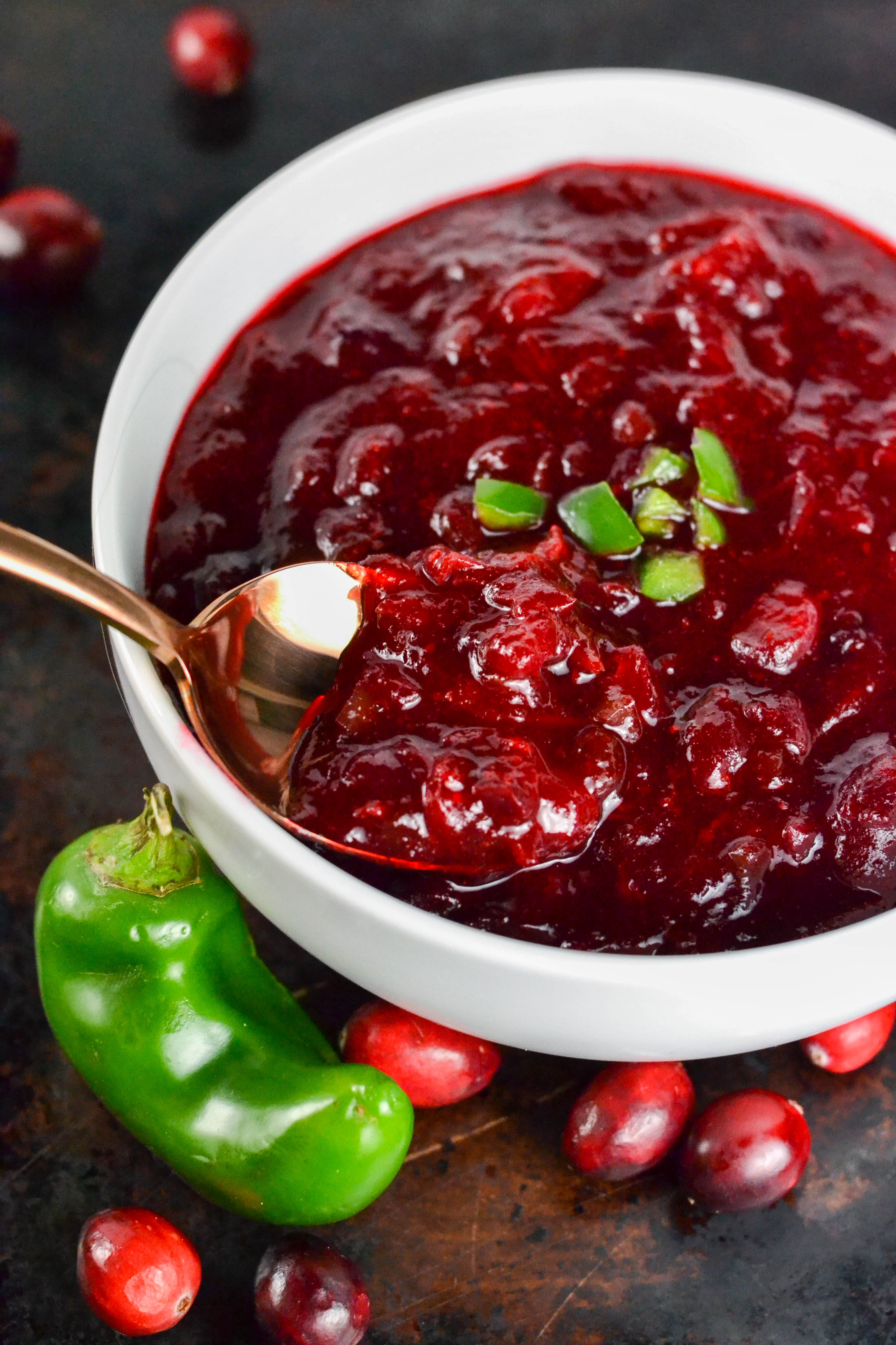 Jalapeño Cranberry Sauce Recipe