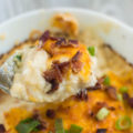 Be a rebel this holiday season and forego the beloved mashed potatoes for this delicious Low Carb Loaded Cauliflower Mash recipe. Soon to become a new tradition, everyone will love this holiday side!