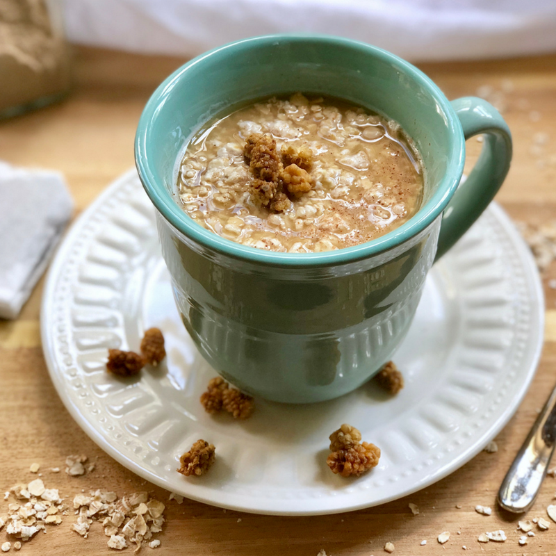 Earl Grey Mulberry Overnight Oatmeal