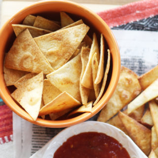 Unexpected guests on the way? You have the dips, you have the salsa, but you're out of chips. Never fear! Learn how to easily make homemade tortilla chips with every day kitchen staples!