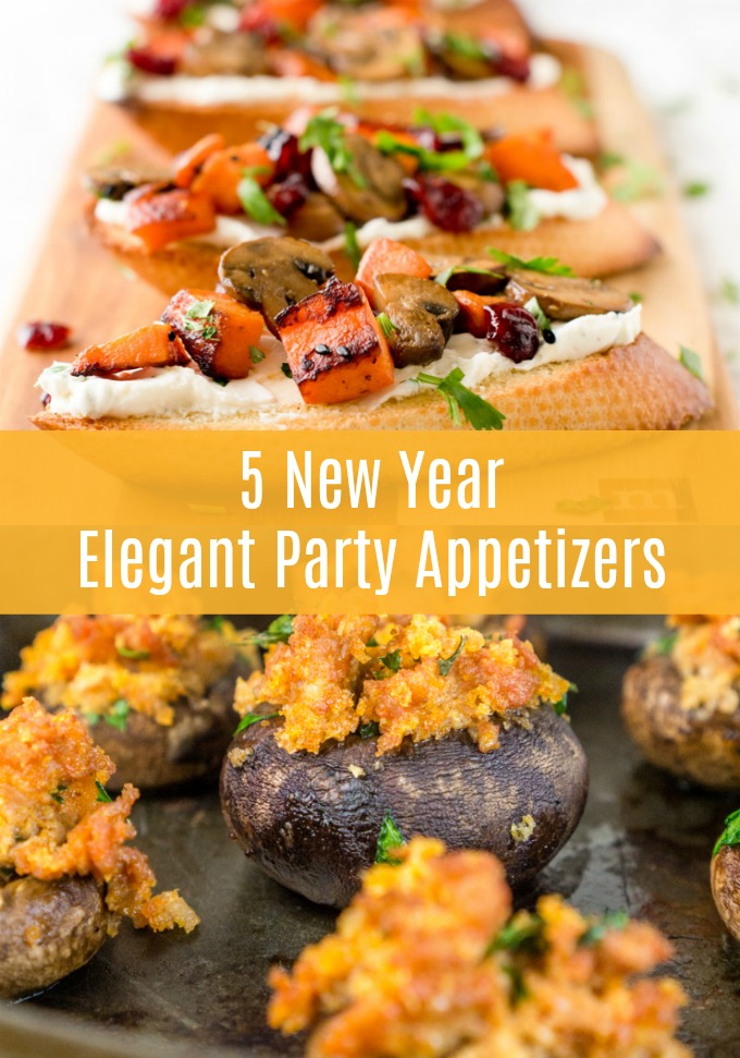 The new year is just around the corner and you will be the star hostess at your New Year's Eve party when your guests taste these five Elegant Party Appetizers.